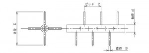 スクリュー　パドル型